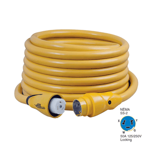 Marinco Cs504-50 Eel Shorepower Cordset 50a 125/250