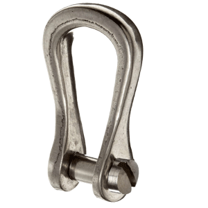 Ronstan Narrow Shackle 3/16" Pin Slotted Head