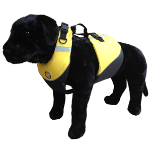 First Watch Flotation Dog Vest Medium Hi Vis Yellow