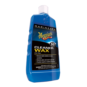 Meguiar's Boat/rv One Step Cleaner Wax Liquid 16 Oz