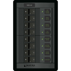 Blue Sea 1228 120 Volt Ac 8 Position