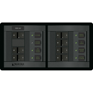Blue Sea 1230 120 Volt Ac Main + 6 Positions