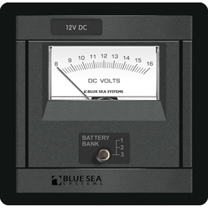 Blue Sea 1473 Dc Analog  Voltmeter Panel