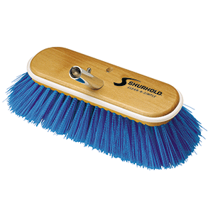 Shurhold 10" Deck Brush Extra Soft Blue Nylon