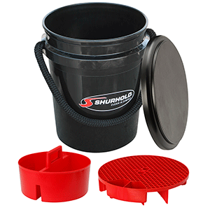 Shurhold 5 Gallon Black Bucket Kit