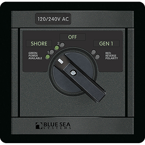Blue Sea 1480 Rotary Switch 2 Positions + Off 65a 4 Pole