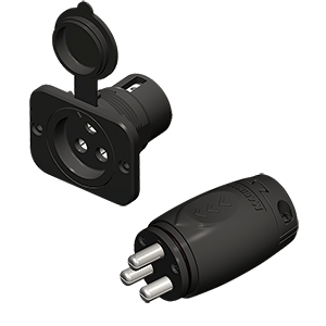 Marinco 70a Trolling Motor Plug And Receptacle