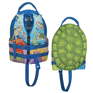 Full Throttle Child Water Buddies Vest Turtle