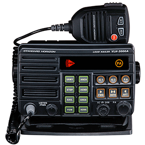 Standard Horizon 30w Dual Zone Pa/loud Hailer/fog W/ Listen