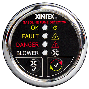 Xintex G-1cb-r Gasoline Fume Detector, 1-channel, W/ Blower