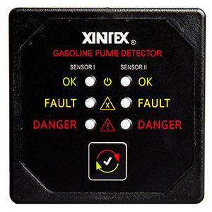 Xintex G-2b-r Gasoline Fume Detector, 2-channel