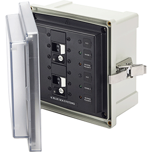 Blue Sea 3117 120v Ac Elci 30amp Dual Panel Enclosure