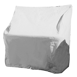 Taylor Made Large Swingback Vinyl Seat Cover - White