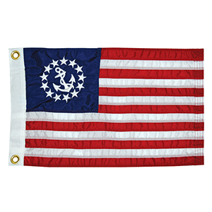 Taylor Made 12x18 Deluxe Sewn Us Yacht Ensign Flag