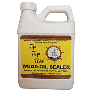 Tip Top Teak Wood Oil Sealer Quart
