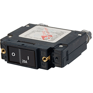 Blue Sea 7543 C-series Rocker Circuit Breaker 20a