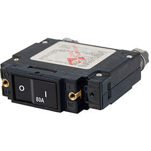 Blue Sea 7548 C-series Rocker Circuit Breaker 80a