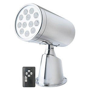Marinco Wireless Led Ss Spotlight W/ Remtoe