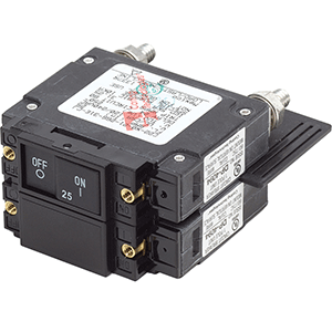Blue Sea 7464 Circuit Breaker 25a Ac Flar Rocker Ul-489