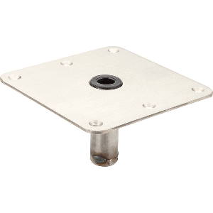 Attwood Swivl-eze 7x7 Lock'n-pin Zinc Plated Steel