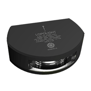 Lopolight Stern Light 2nm 2.5m Cable Black Housing