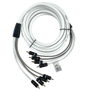 Fusion El-frca12 12' Standard 4 Way Rca Cable