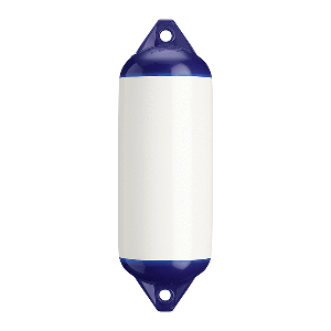 Polyform F-2 Twin Eye Fender 8.2" X 25" White