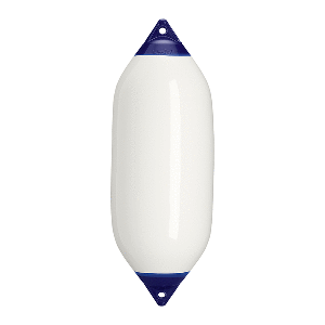 Polyform F-7 Twin Eye Fender 15" X 41" White