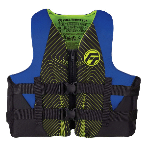 Full Throttle Adult Rapid Dry Life Jacket 2x/4x - Blue/black