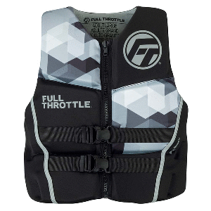 Full Throttle Men's Rapid Dry Flex-back Life Jacket - Xl