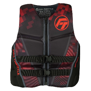 Full Throttle Men's Rapid Dry Flex-back Life Jacket - Medium
