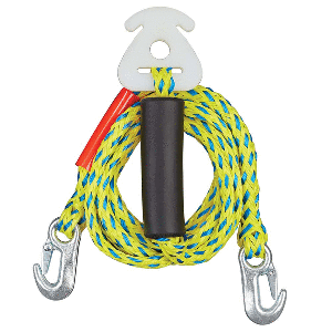 Full Throttle 12' Ski/tube Tow Harness - Yellow/blue