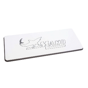 Seadek 16" X 39" 20mm Dual Density Large Helm Pad White/