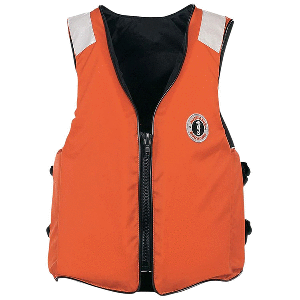 Mustang Classic Industrial Flotation Vest With Solas Tape