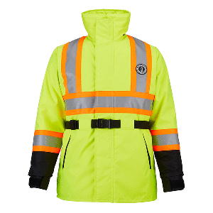 Mustang Classic Flotation Coat Xxl Fluorescent Yellow Green