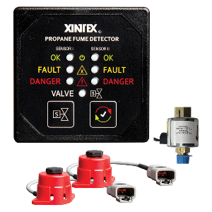 Xintex P-2bs-24-r Propane Fume Detector, 2 Channel