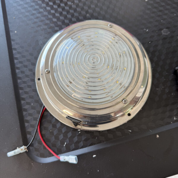 Marine LED boat light white and blue variable switch used good condition