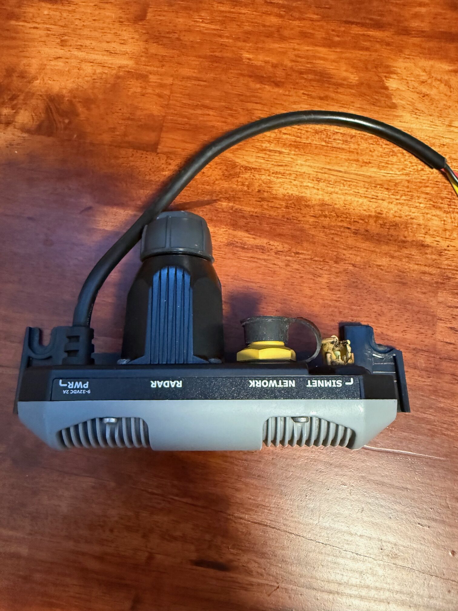 Simrad RI10 radar interface module connection ports