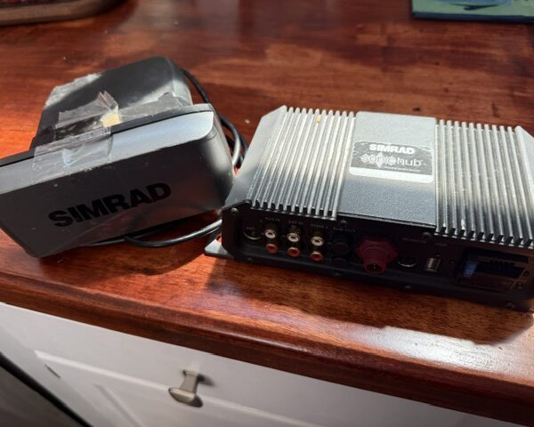 Simrad SonicHub marine audio server used good condition NMEA 2000