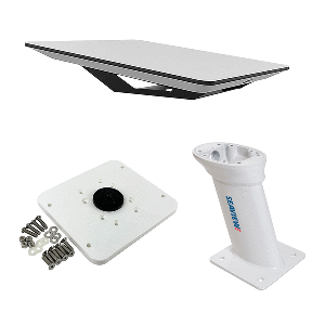 Kvh Gen 2 Starlink Flat Panel Kit W/ 10" Seaview Pedestal