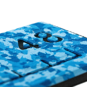 Seadek 48" Routed Ruler - 6mm Brushed Aqua Camo/black
