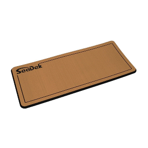 Seadek 14" X 36" 20mm Dual Density Small Helm Pad Mocha/