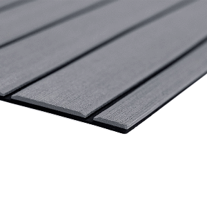 Seadek 40x80" 6mm Sheet Teak Brushed Storm Gray/black