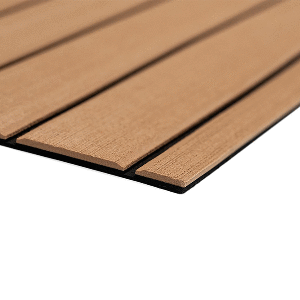Seadek 40x80" 6mm Sheet Teak Brushed Mocha/black