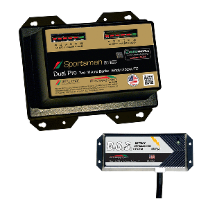 Dual Pro Ss2 Auto 2 Bank Battery Charger W/ 2 Bank Bos