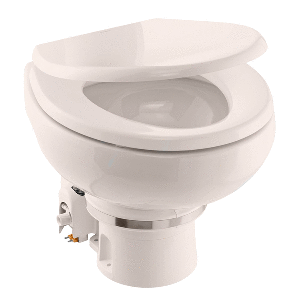 Dometic Masterflush 7120 Bone Electric Macerating Toilet W/