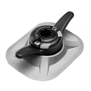 Railblaza Cleatport Ribmount Gray With 3m