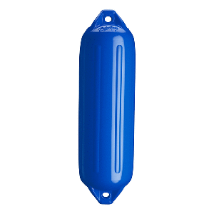 Polyform Nf-4 Heavy Duty Twin Eye Fender 6.4" X 21.6" Blue
