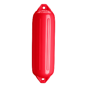 Polyform Nf-4 Heavy Duty Twin Eye Fender 6.4" X 21.6" Red
