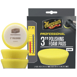 Meguiar's Professional 3"  Polishing Foam Pads 3 Pack